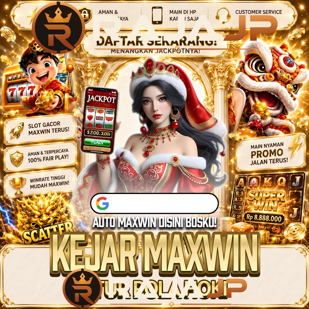 RAJAJP: Pusat Hiburan Pilihan Keluarga Dengan Pilihan Game Digital Lengkap Dan Tampilan Responsif